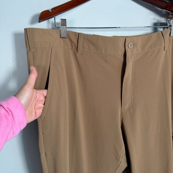 Columbia Mens Narrows Pointe Pants Size 40 30" Inseam Dark Beige - Picture 3 of 7